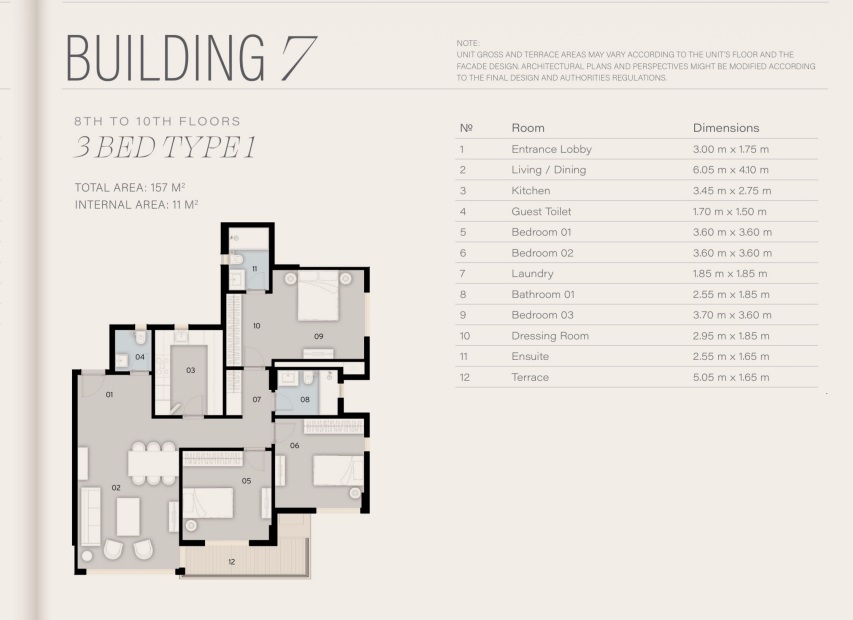 Floor Plan - Take the opportunity now and put your money in a safe investment at the best prices for apartments in Zed Sheikh Zayed