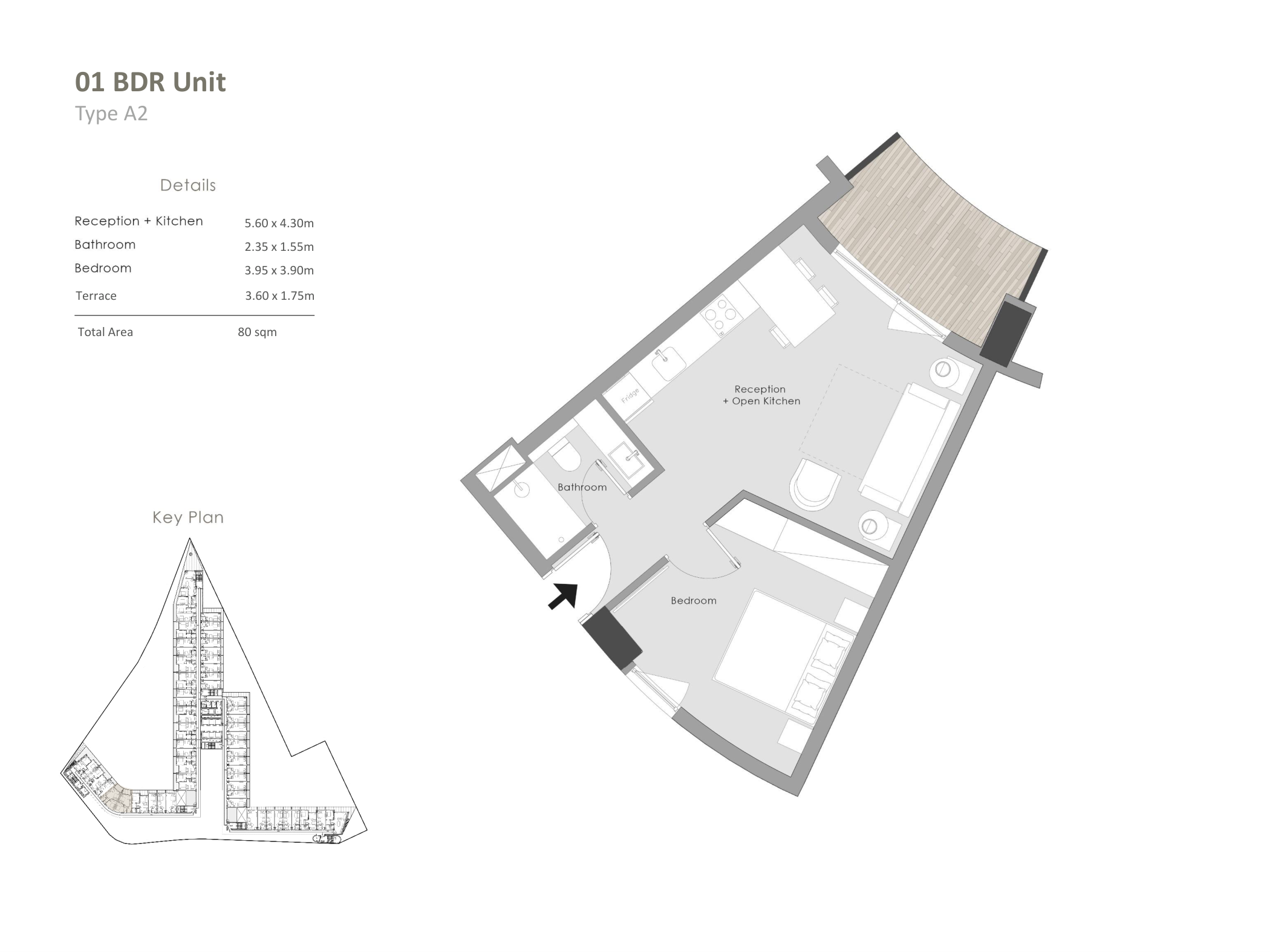 Floor Plan - استثمر في شقق للبيع في المونت جلالة، وتأكد من تحقيق الاستثمار المثمر