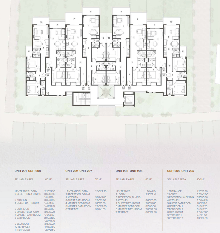Floor Plan - Benefit from a reliable investment in the prices of project apartments in El Masyaf North Coast, with the lowest down payment and the longest repayment period