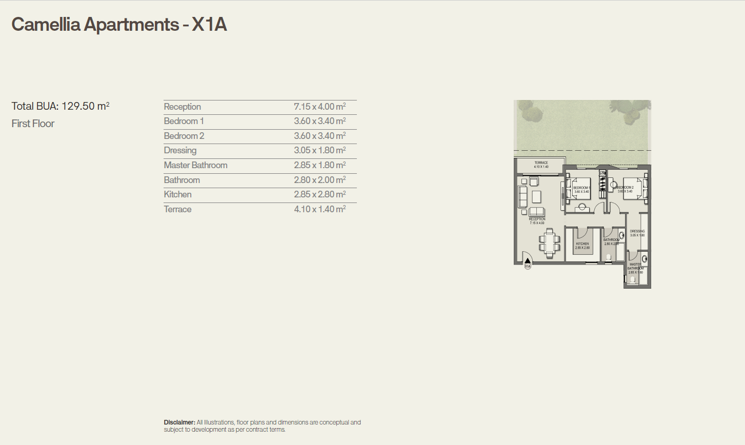 Floor Plan - ابدأ مشروعك الاستثماري بأحسن اسعار شقق كمبوند تاج سيتي القاهره الجديده