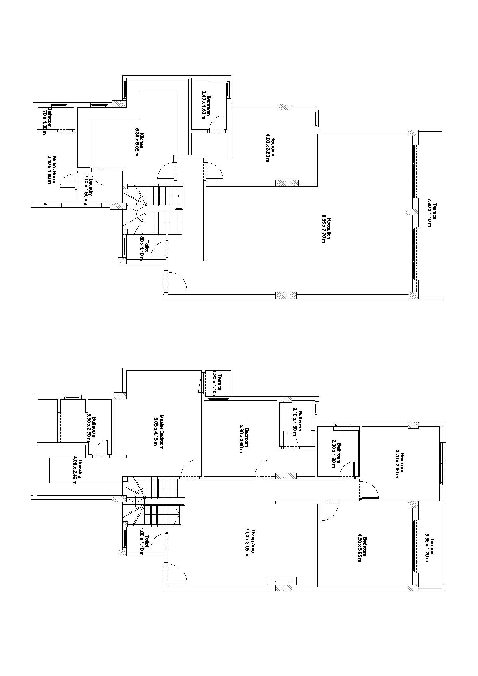 Floor Plan - Enjoy the distinctive price per meter in Fifth Square New Cairo Compound as soon as you receive your unit