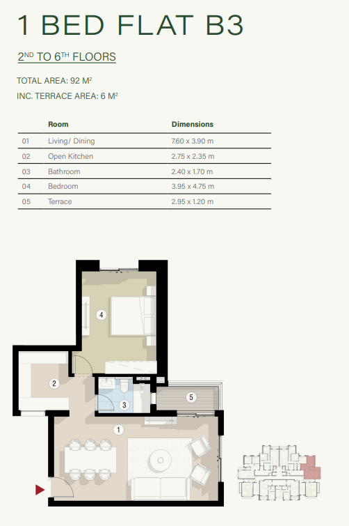 Floor Plan - Don't hesitate and invest at the lowest price per meter in Zed East New Cairo