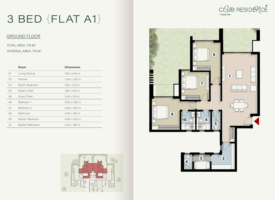 Floor Plan - Don't hesitate and invest at the lowest price per meter in Zed East New Cairo