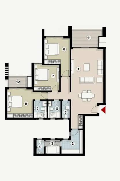 Apartment - Zed East New Cairo villas, the embodiment of the modern vision for contemporary life in Egypt