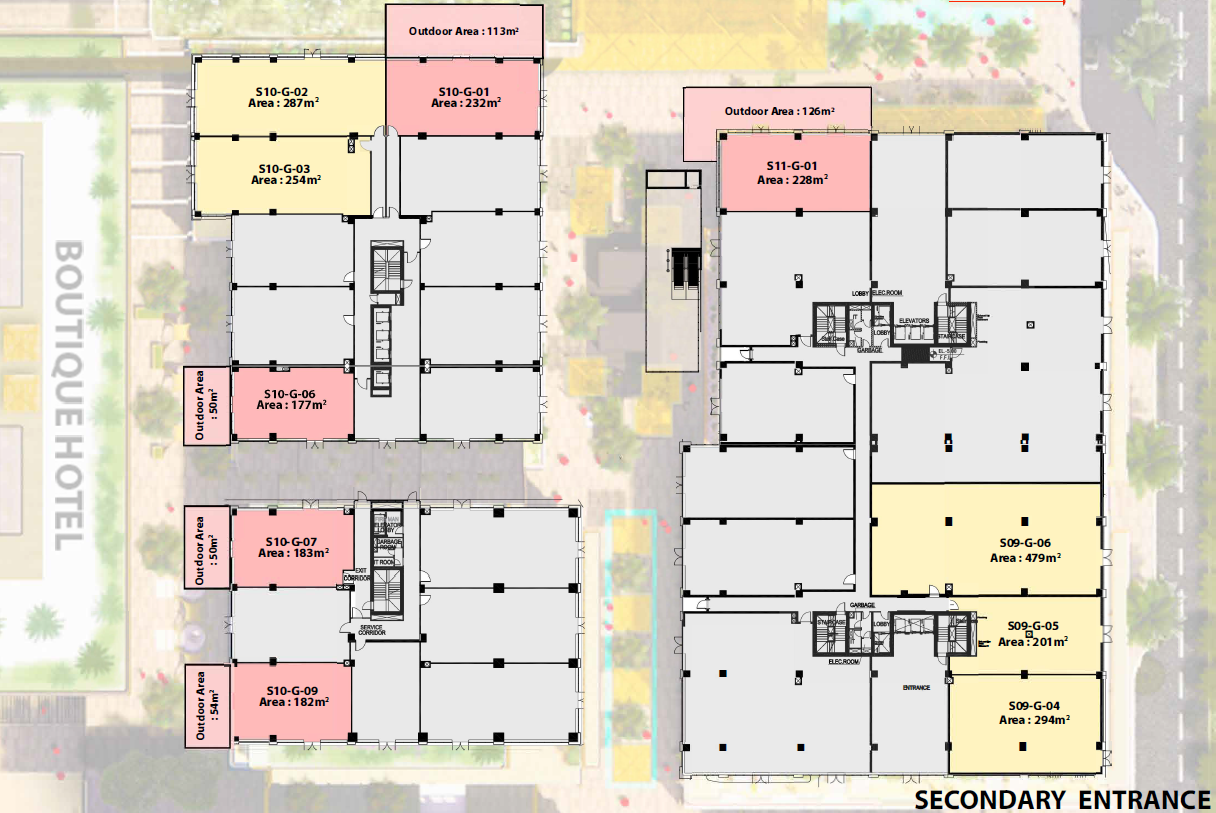 Floor Plan - Cairo Design District New Cairo Mall Land Mark Real Estate