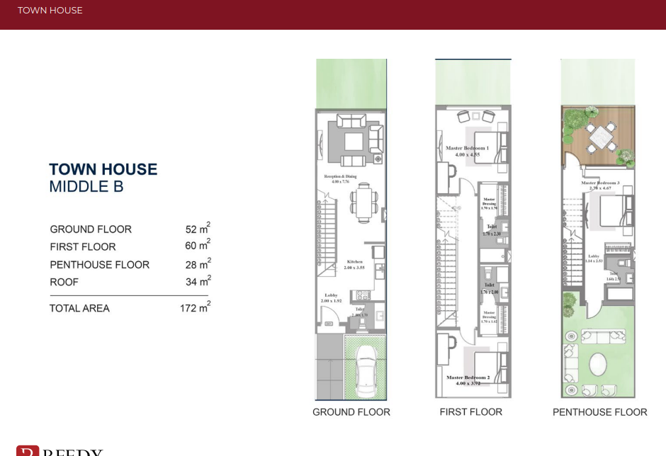 Floor Plan - Dijar New Cairo Compound Reedy Group