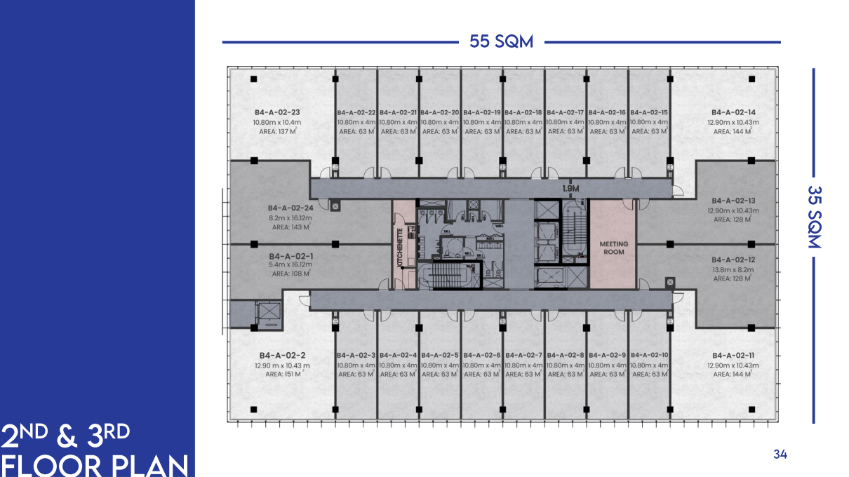 Floor Plan - Urban Business Lane New Cairo Mall El Tameer