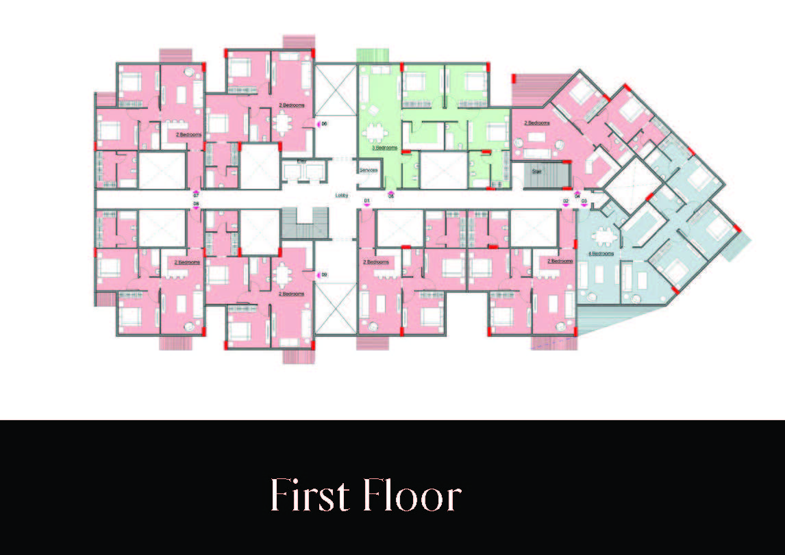 Floor Plan - تونينو لامبورجيني ريزيدنس