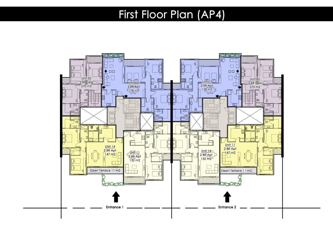 Plan 8 - Ivoire New Zayed Compound PRE Development