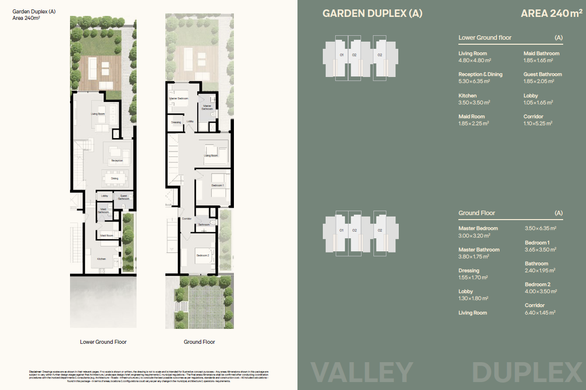 Floor Plan - Ivoire New Zayed Compound PRE Development