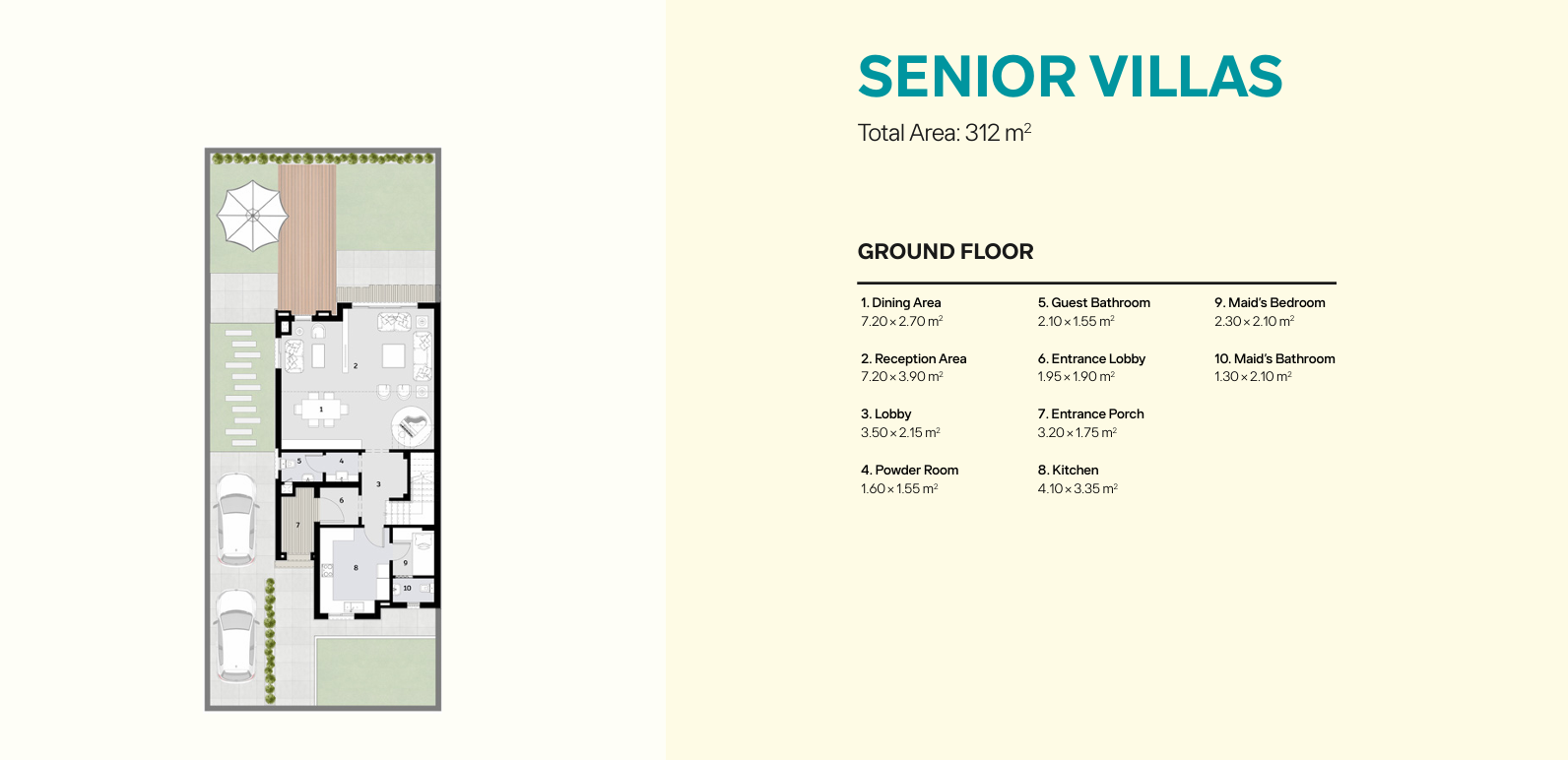 Plan 11 - Ivoire New Zayed Compound PRE Development