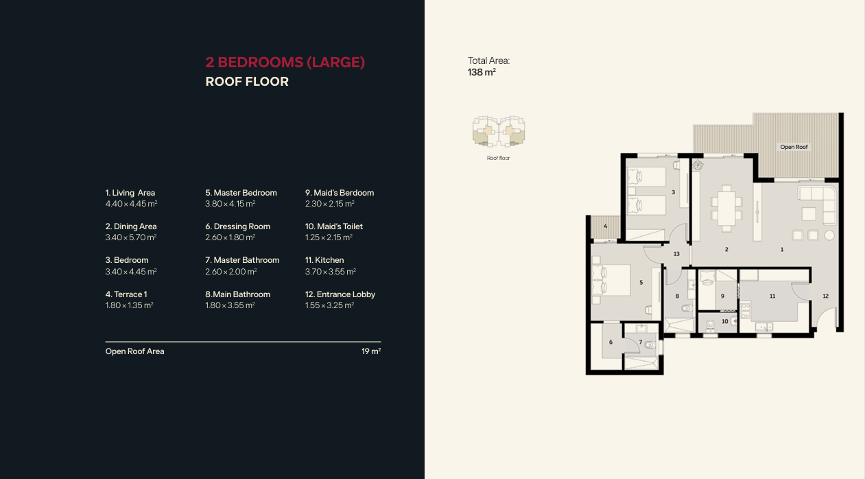 Plan 2 - Ivoire New Zayed Compound PRE Development