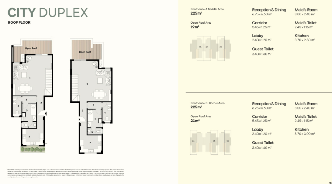 Floor Plan - كمبوند ايفوري الشيخ زايد PRE للتطوير العقاري - Ivoire New Zayed Compound