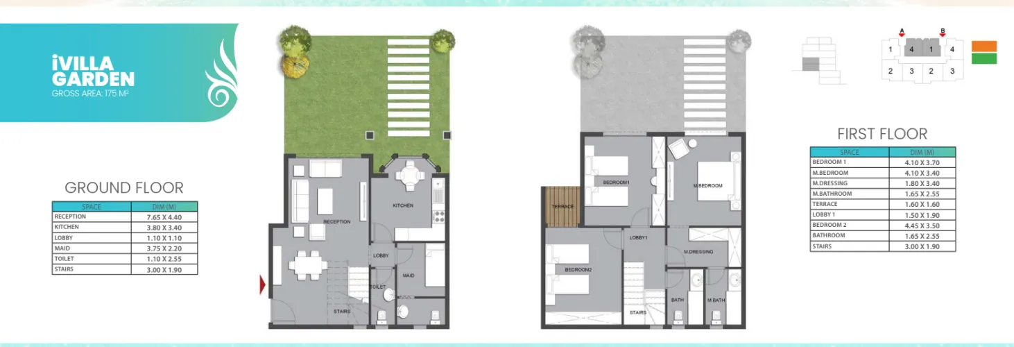 Duplex - Invest in one of the most prominent apartments for sale at Mountain View Fifth Settlement