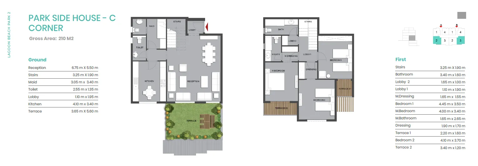 Duplex - Invest in one of the most prominent apartments for sale at Mountain View Fifth Settlement