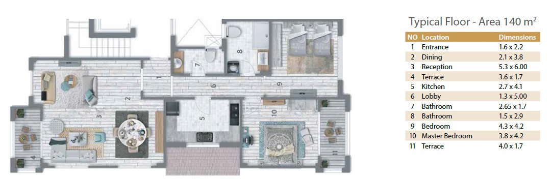 Floor Plan - Invest immediately in the most prominent villa for sale at Stone Residence compound