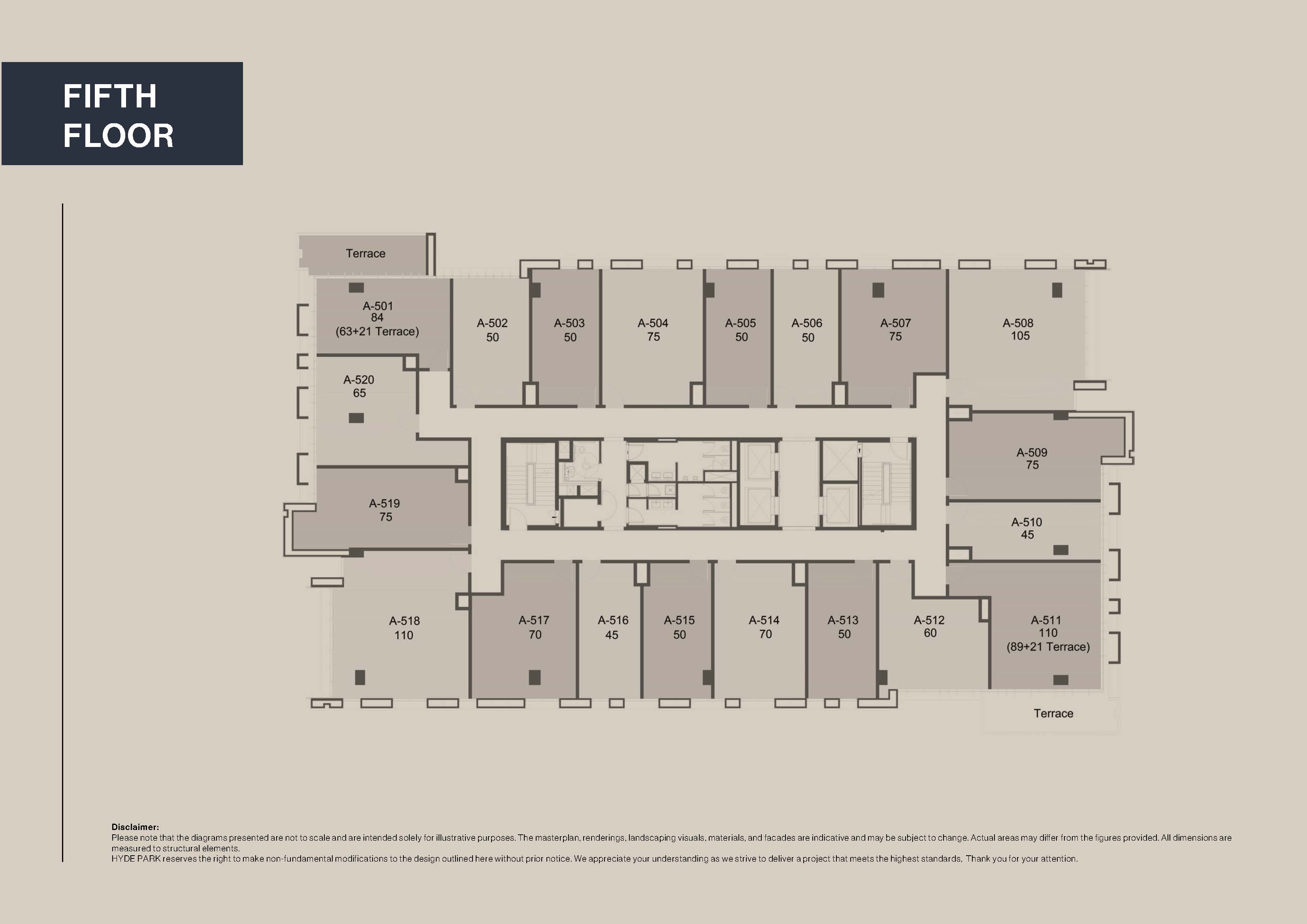 Floor Plan - Book your unit now at the amazing location of Hyde Park Fifth Settlement