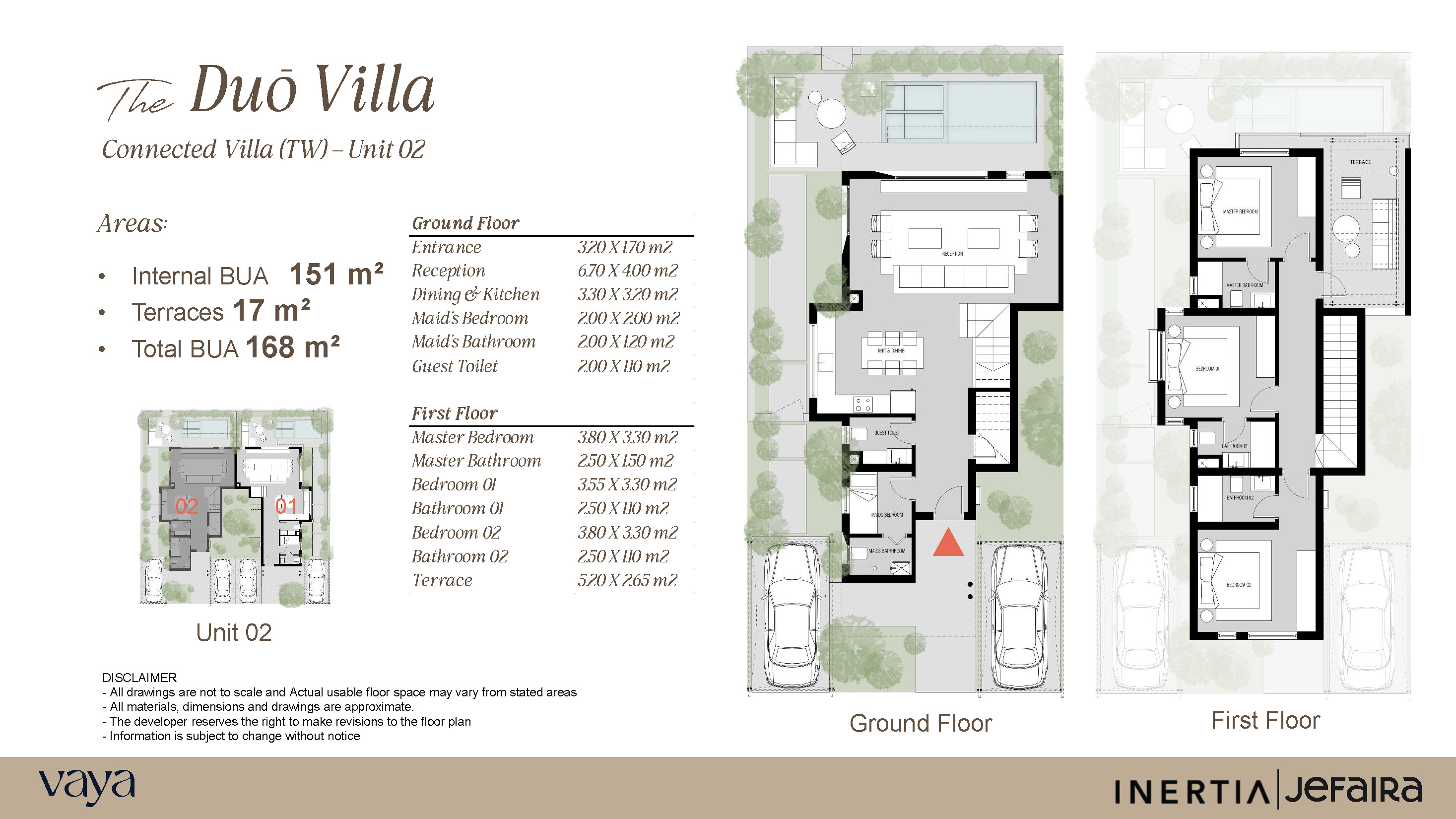 Floor Plan - Ayla Lagoons Jefaira North Coast Village Inertia Developments