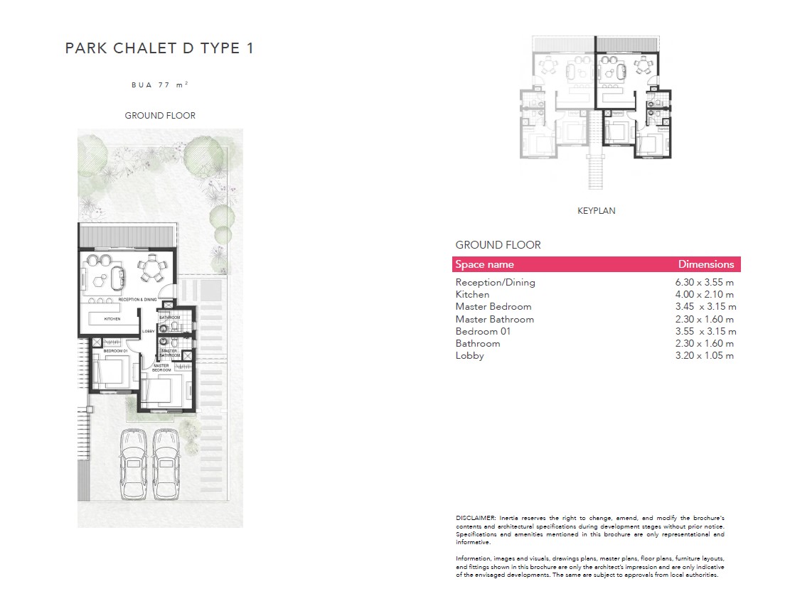 Floor Plan - Ayla Lagoons Jefaira North Coast Village Inertia Developments