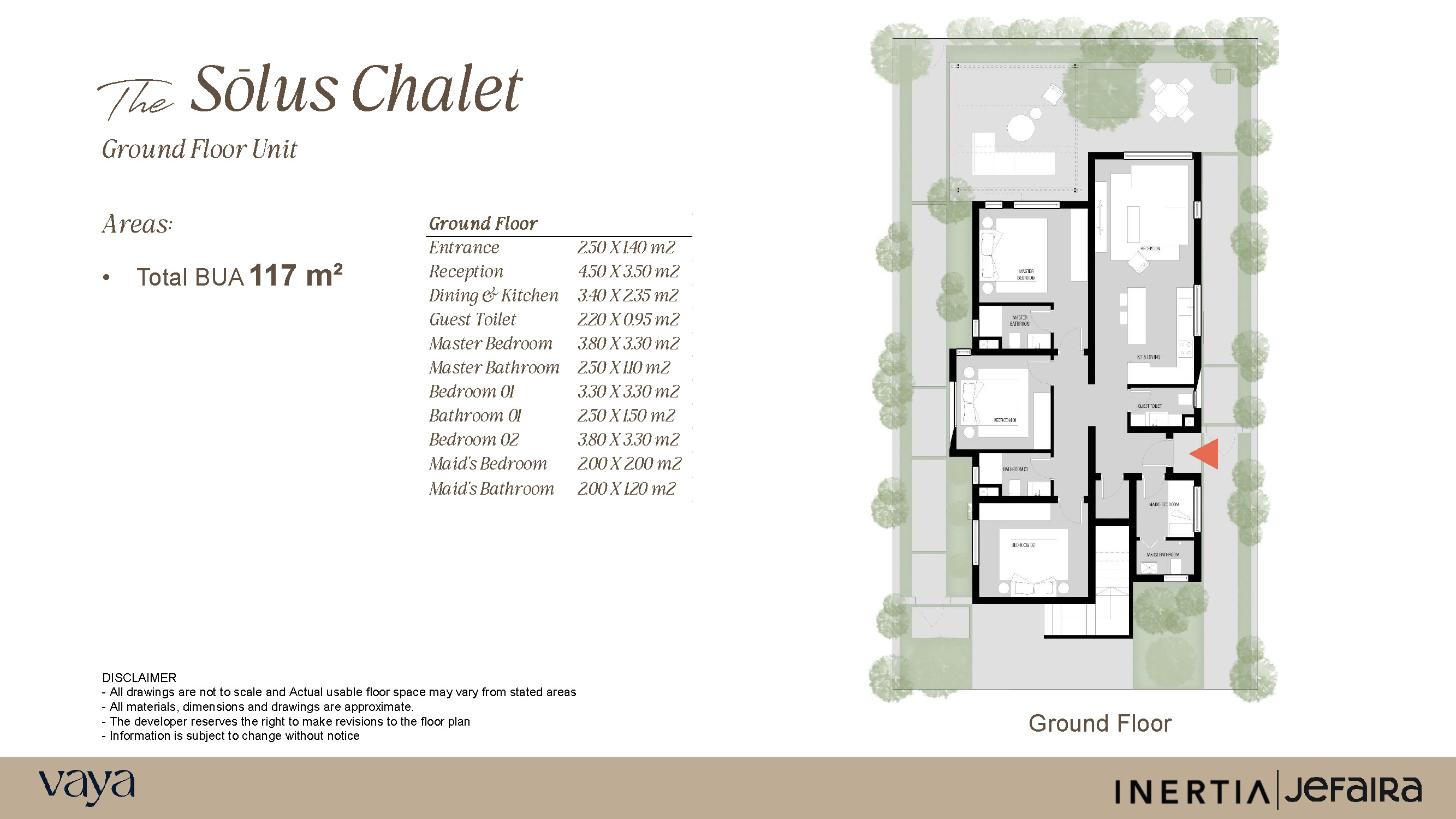 Floor Plan - Ayla Lagoons Jefaira North Coast Village Inertia Developments