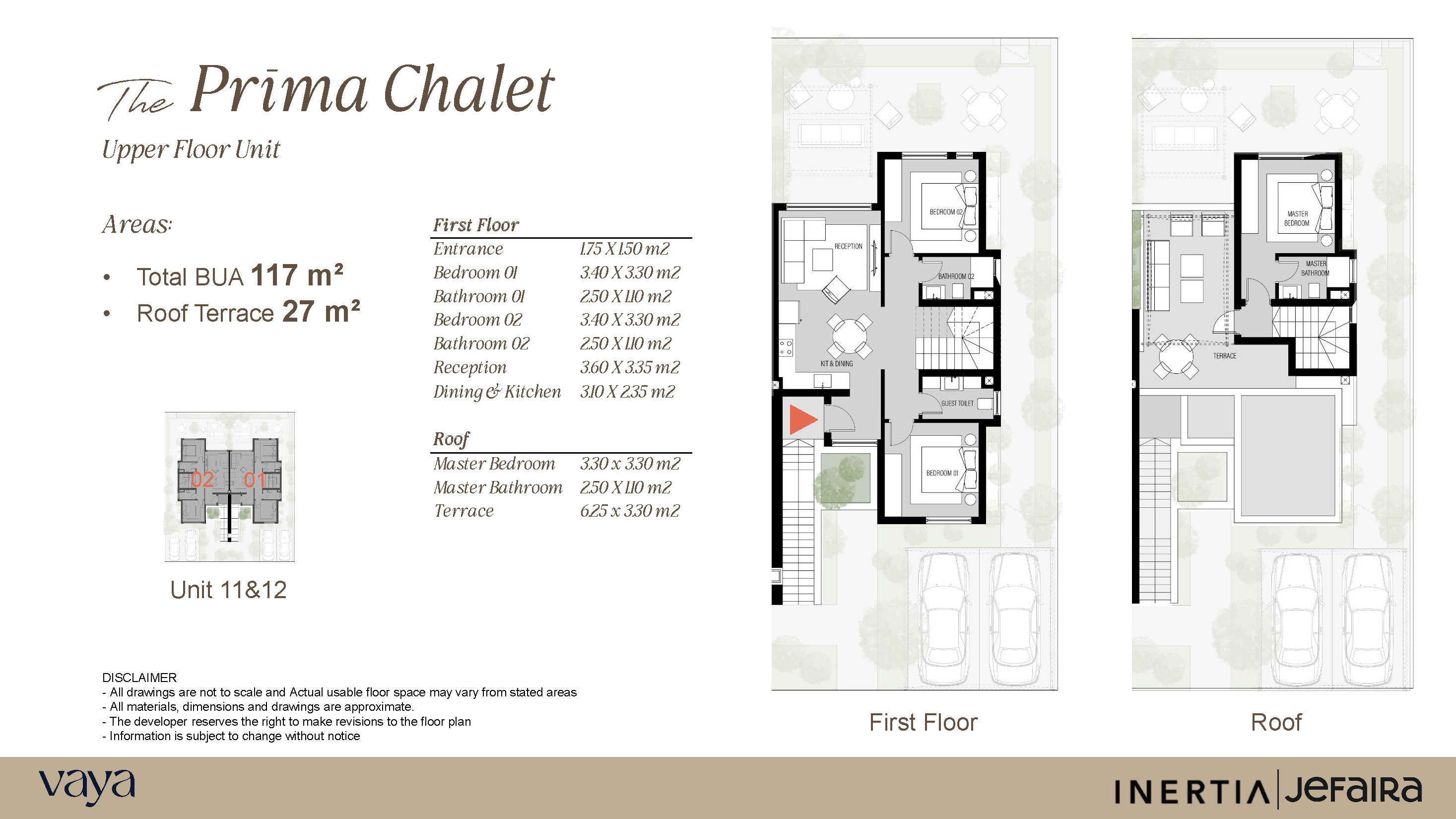 Floor Plan - Ayla Lagoons Jefaira North Coast Village Inertia Developments