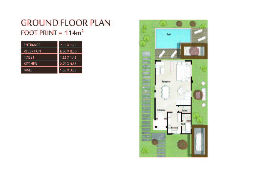 Floor Plan - The 8 New Zayed Compound El Gabry Real Estate