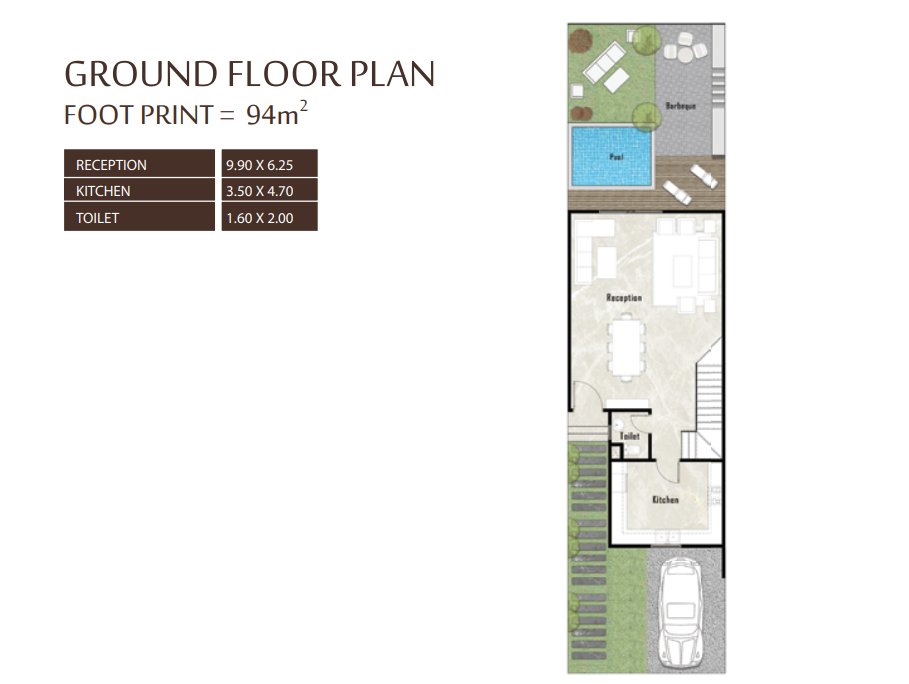 Floor Plan - The 8 New Zayed Compound El Gabry Real Estate