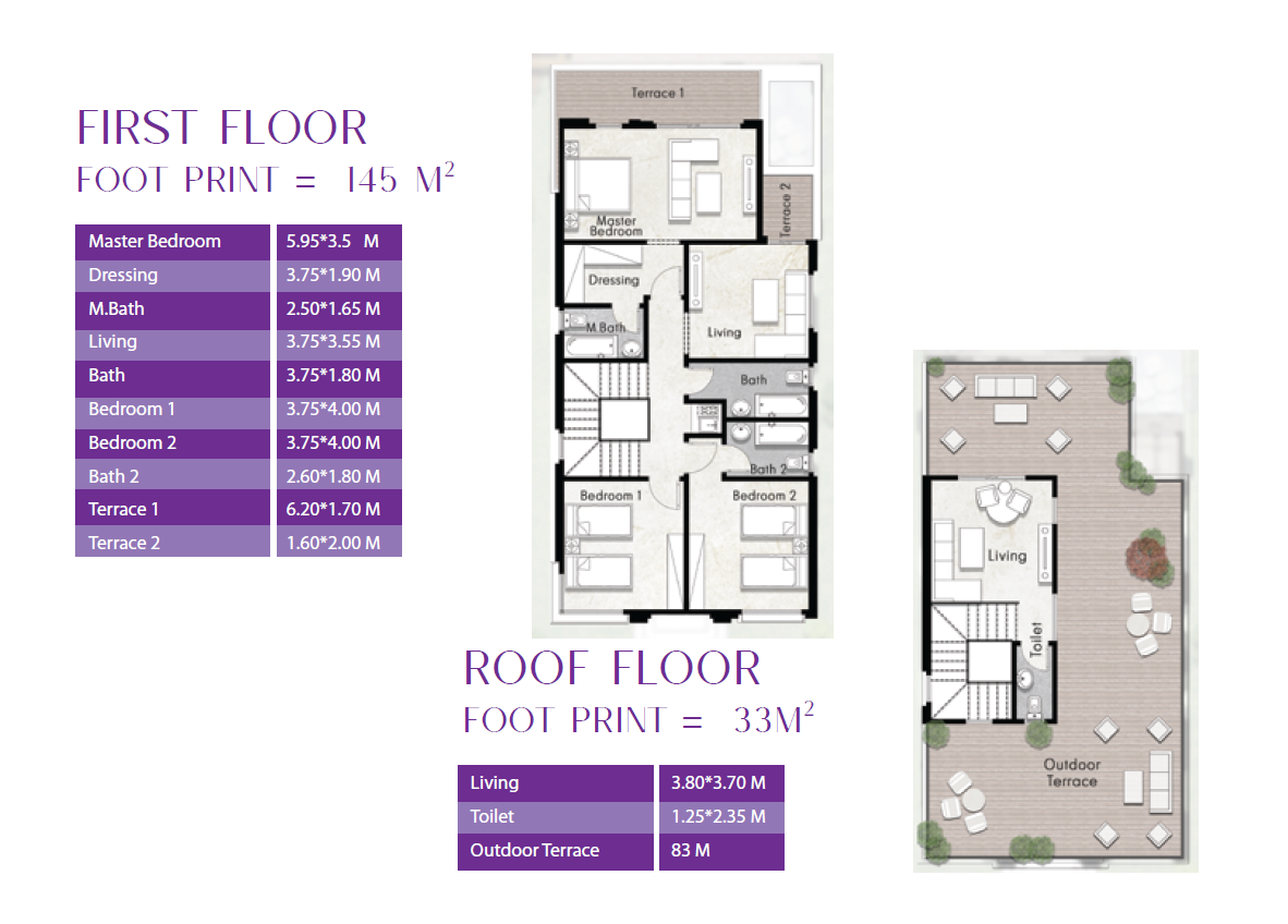Floor Plan - IRA New Zayed Compound El Gabry Real Estate