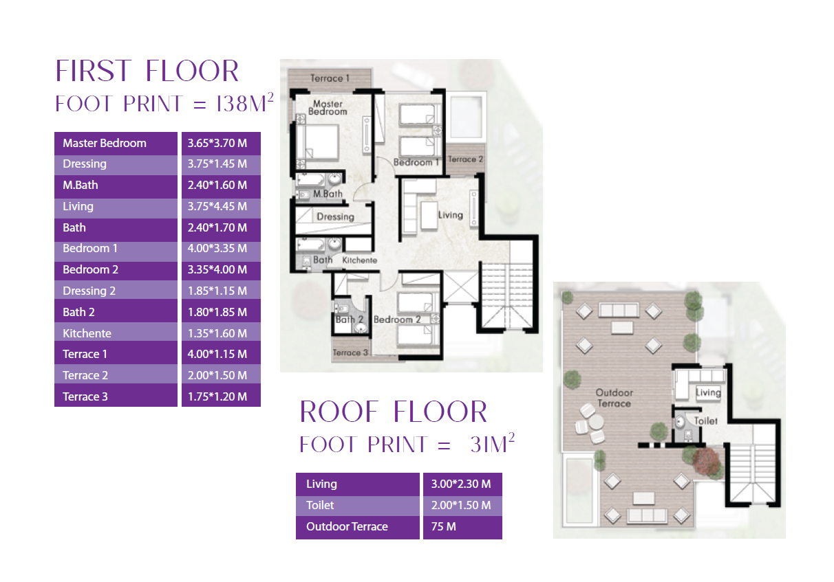 Floor Plan - IRA New Zayed Compound El Gabry Real Estate