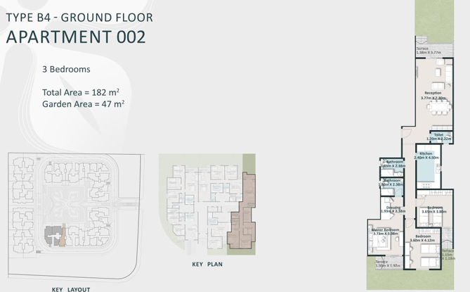 Floor Plan - Cattleya New Cairo Compound Arabco Real Estate