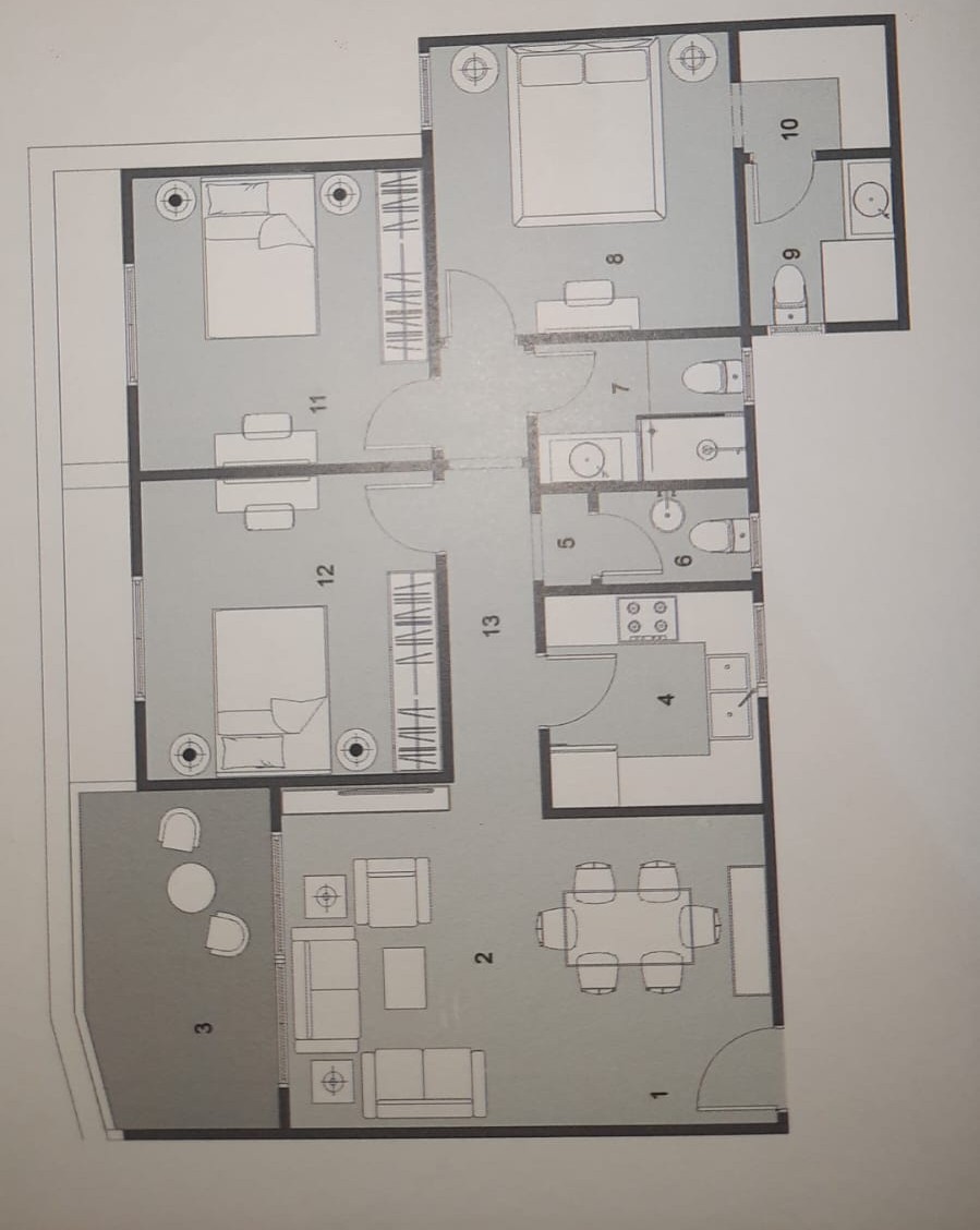 Floor Plan - Eelaf Residence New Cairo Compound ERG Real Estate Development