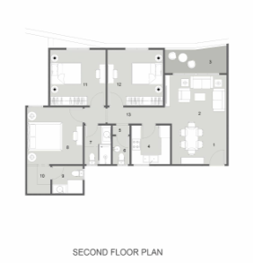 Floor Plan - Eelaf Residence New Cairo Compound ERG Real Estate Development