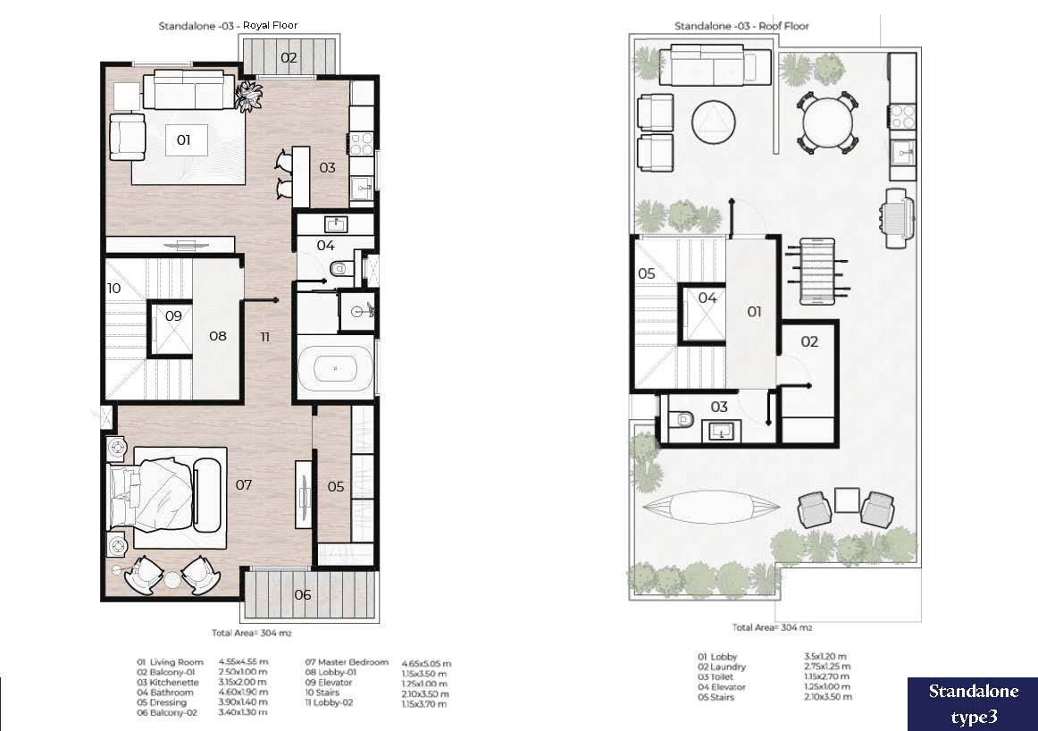 Plan 4 - Zayard Elite New Zayed Compound Palmier Developments
