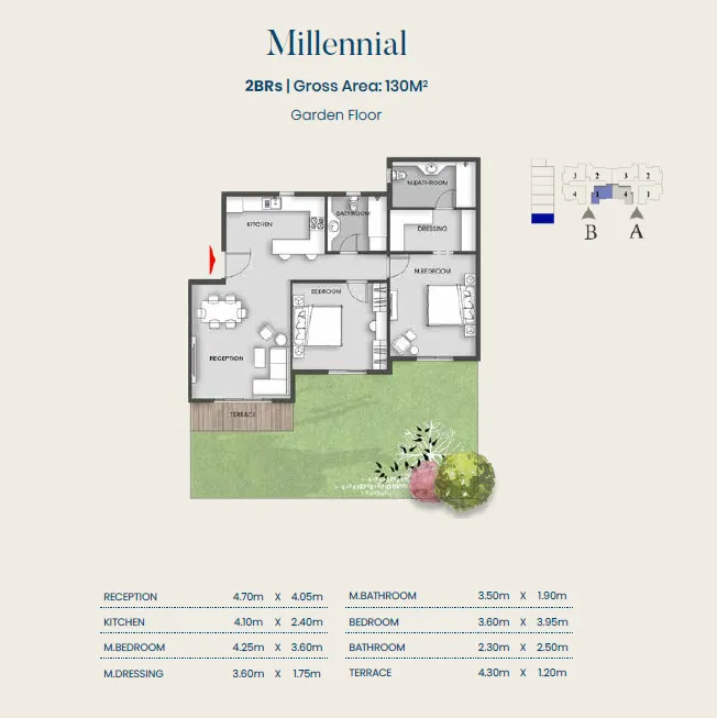 Apartment - River Park New Zayed Compound West Way Real Estate