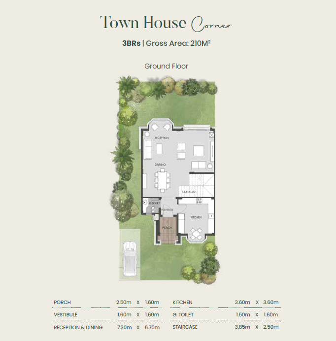 Floor Plan - كمبوند اليفا ماونتن فيو المستقبل سيتي - Aliva Mountain View Mostakbal City Compound