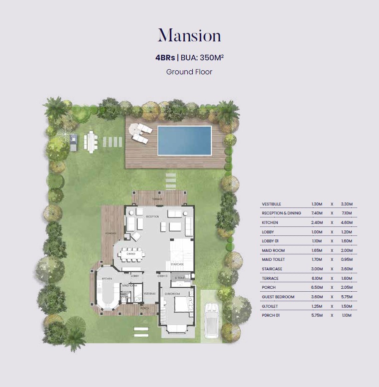 Floor Plan - كمبوند اليفا ماونتن فيو المستقبل سيتي - Aliva Mountain View Mostakbal City Compound