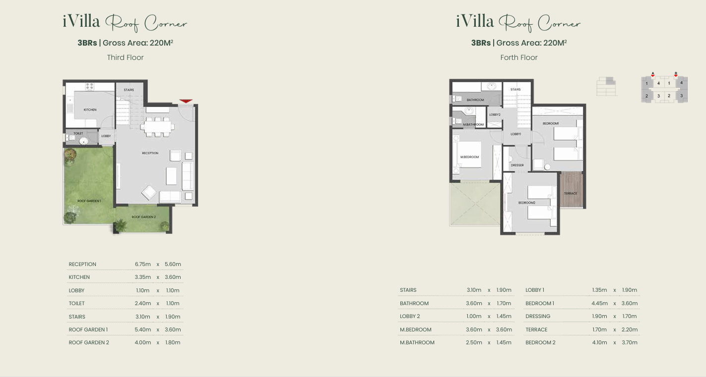 Floor Plan - كمبوند اليفا ماونتن فيو المستقبل سيتي - Aliva Mountain View Mostakbal City Compound