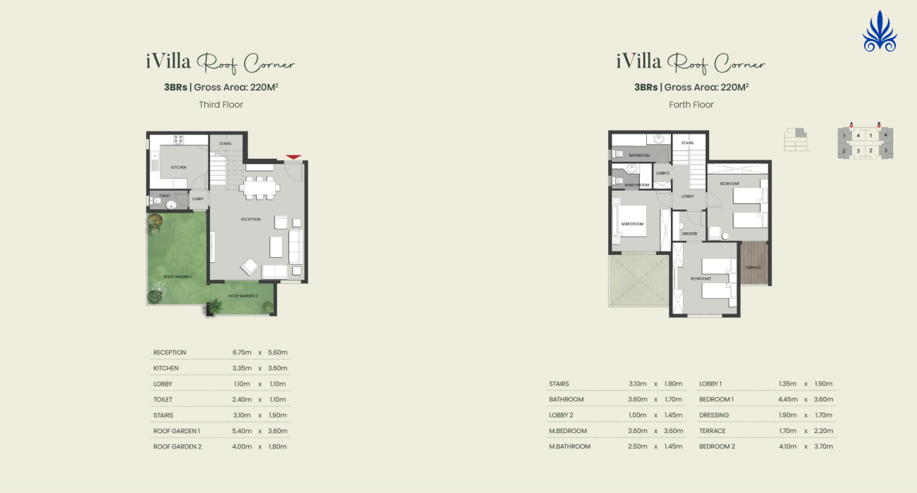 Floor Plan - كمبوند اليفا ماونتن فيو المستقبل سيتي - Aliva Mountain View Mostakbal City Compound