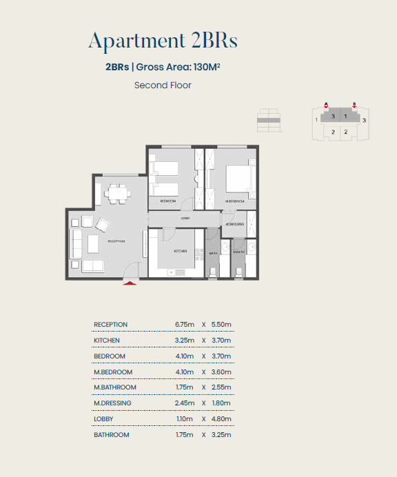 Floor Plan - كمبوند اليفا ماونتن فيو المستقبل سيتي - Aliva Mountain View Mostakbal City Compound