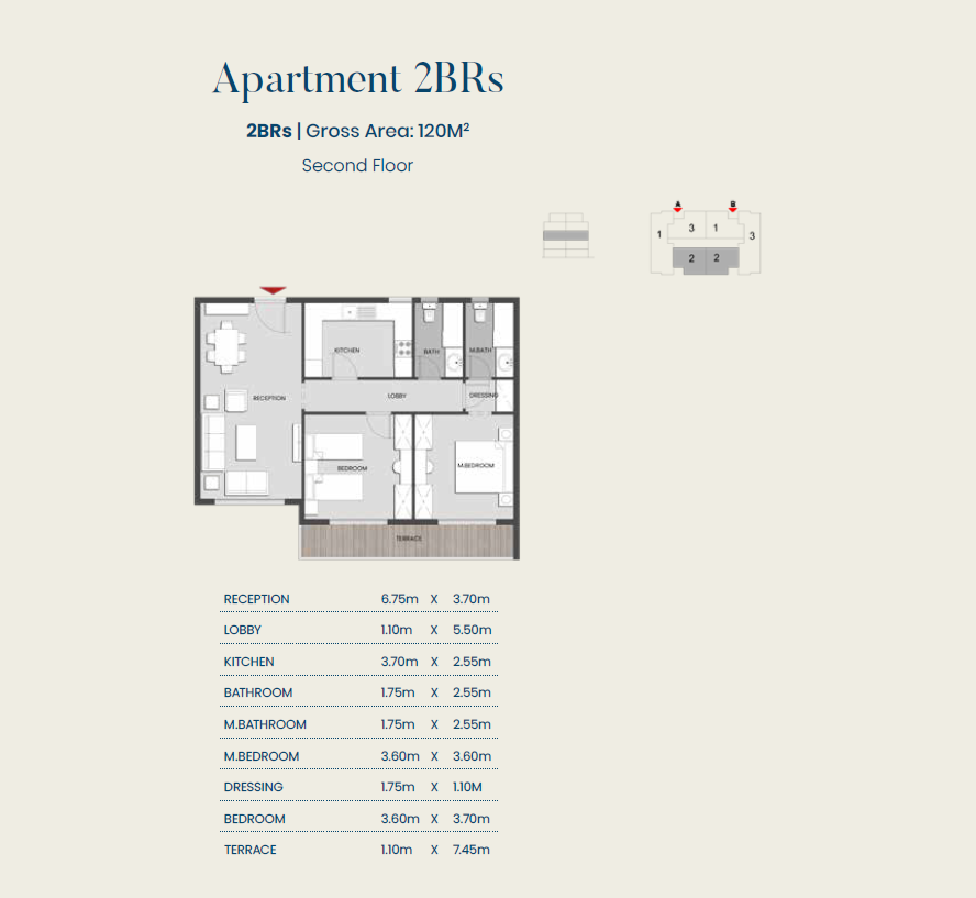 Floor Plan - كمبوند اليفا ماونتن فيو المستقبل سيتي - Aliva Mountain View Mostakbal City Compound