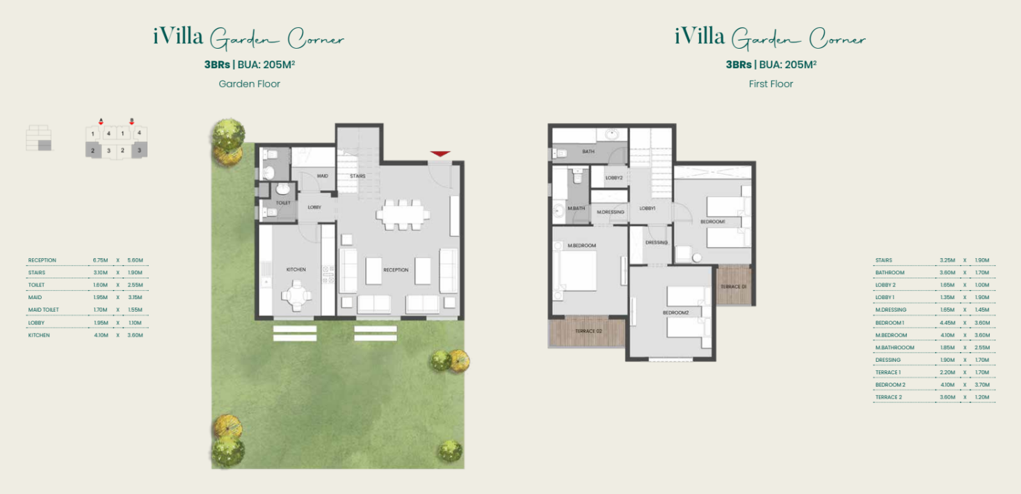Floor Plan - كمبوند اليفا ماونتن فيو المستقبل سيتي - Aliva Mountain View Mostakbal City Compound
