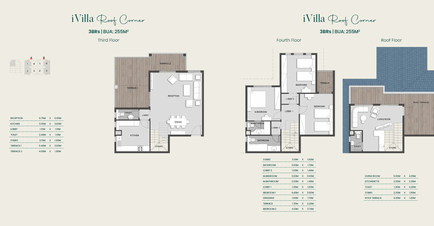 Floor Plan - كمبوند اليفا ماونتن فيو المستقبل سيتي - Aliva Mountain View Mostakbal City Compound