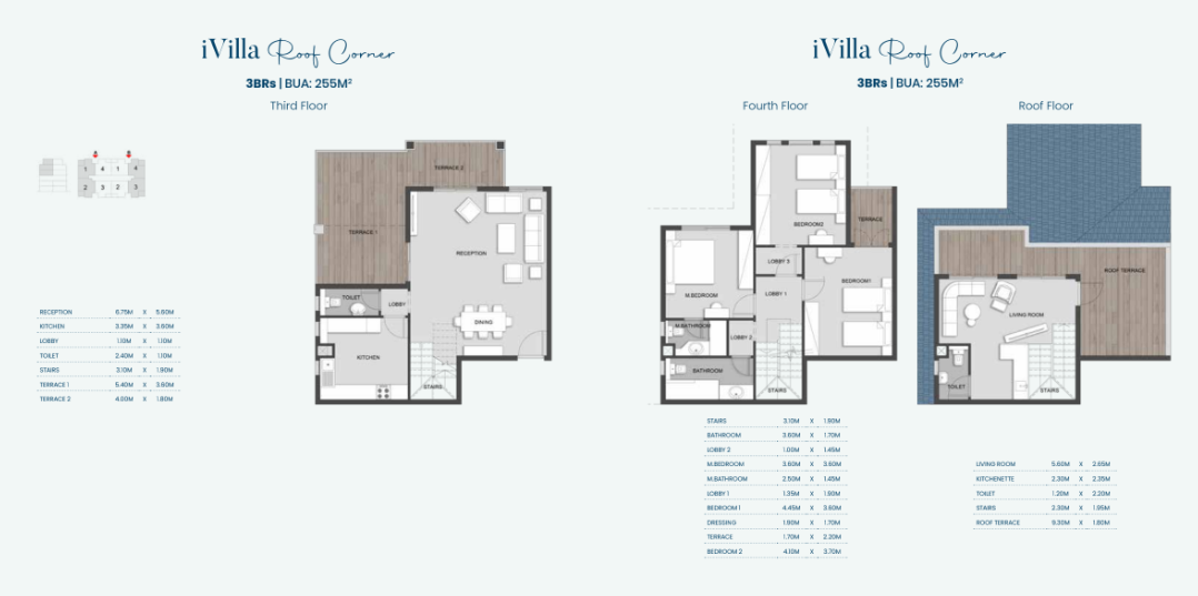 Floor Plan - كمبوند اليفا ماونتن فيو المستقبل سيتي - Aliva Mountain View Mostakbal City Compound
