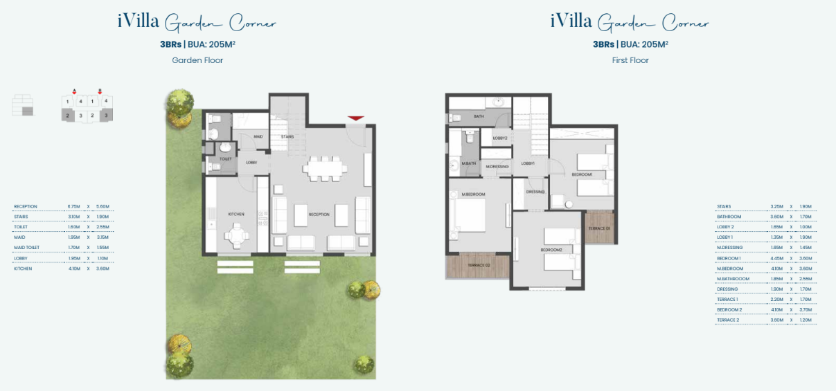 Floor Plan - كمبوند اليفا ماونتن فيو المستقبل سيتي - Aliva Mountain View Mostakbal City Compound