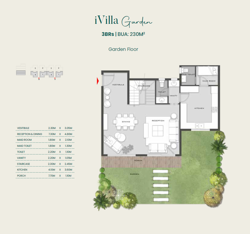 Floor Plan - كمبوند اليفا ماونتن فيو المستقبل سيتي - Aliva Mountain View Mostakbal City Compound