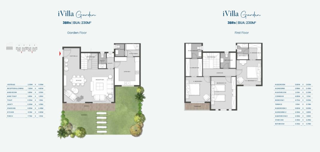 Floor Plan - كمبوند اليفا ماونتن فيو المستقبل سيتي - Aliva Mountain View Mostakbal City Compound