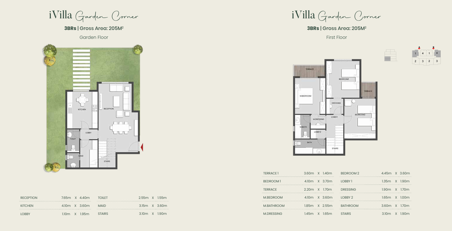 Floor Plan - كمبوند اليفا ماونتن فيو المستقبل سيتي - Aliva Mountain View Mostakbal City Compound