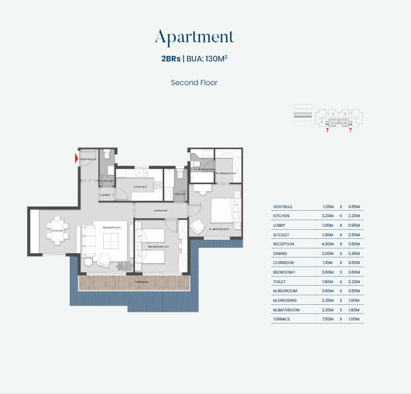 Floor Plan - كمبوند اليفا ماونتن فيو المستقبل سيتي - Aliva Mountain View Mostakbal City Compound