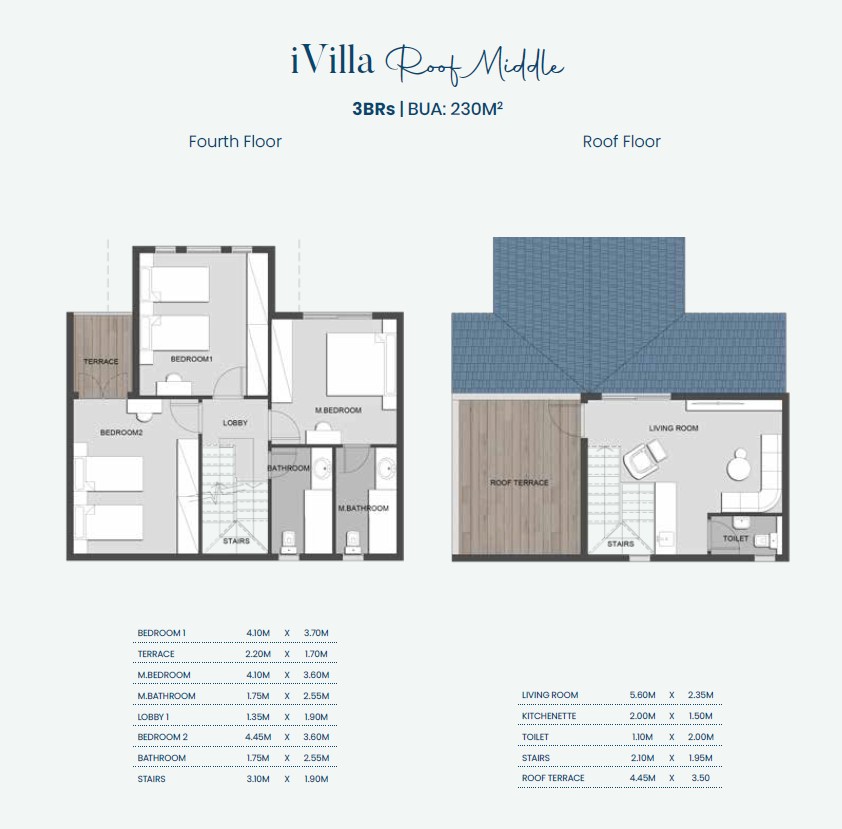Floor Plan - كمبوند اليفا ماونتن فيو المستقبل سيتي - Aliva Mountain View Mostakbal City Compound