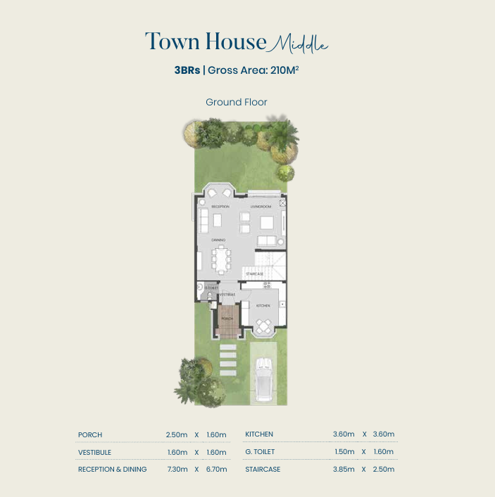 Floor Plan - كمبوند اليفا ماونتن فيو المستقبل سيتي - Aliva Mountain View Mostakbal City Compound